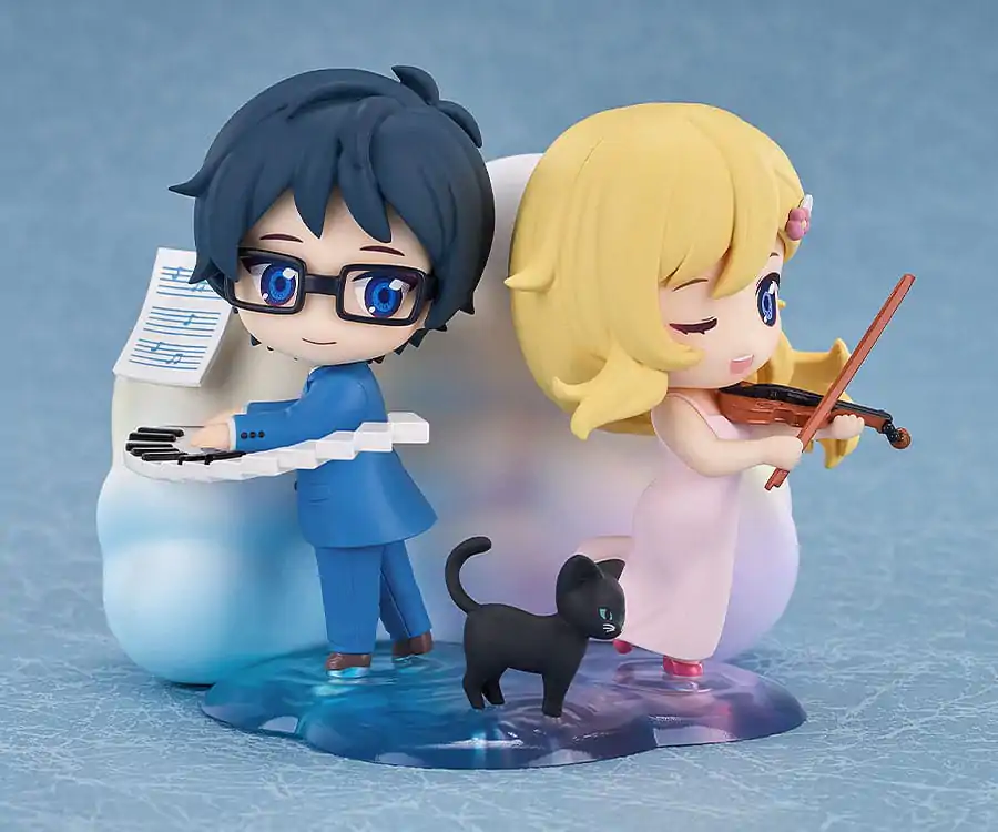 Your Lie in April Qset Mini Figure 2-Pack Kaori Miyazono & Kosei Arima 9 cm termékfotó