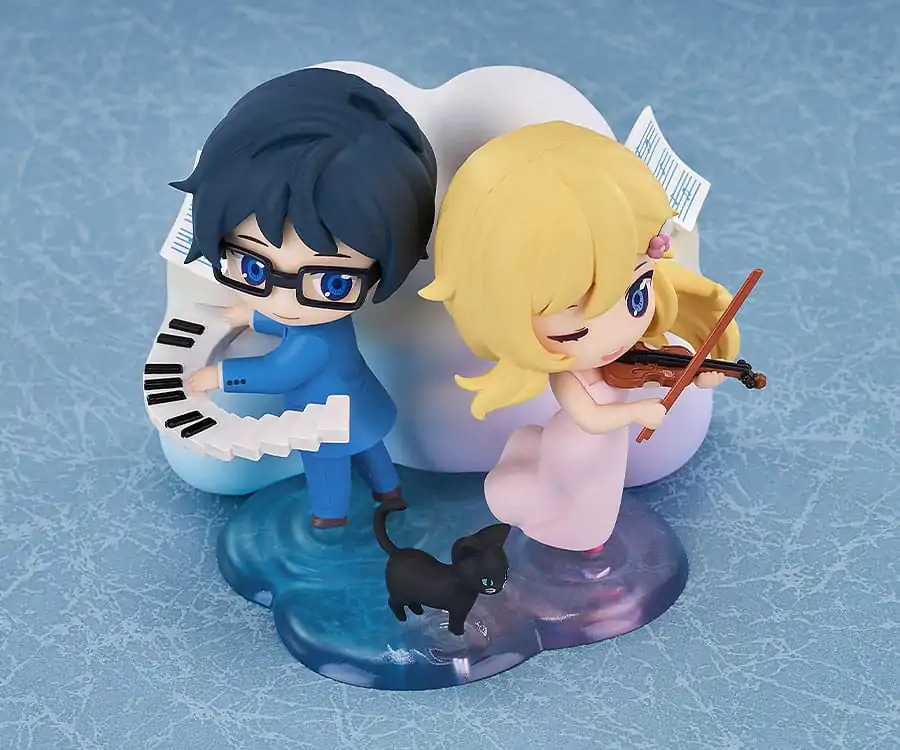 Your Lie in April Qset Mini Figure 2-Pack Kaori Miyazono & Kosei Arima 9 cm termékfotó