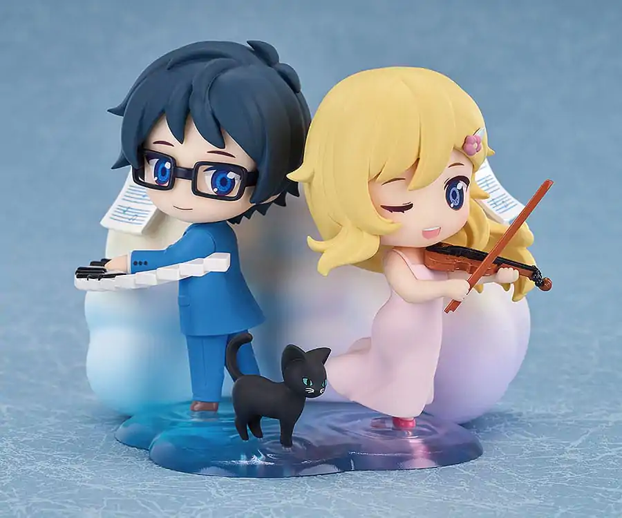 Your Lie in April Qset Mini Figure 2-Pack Kaori Miyazono & Kosei Arima 9 cm termékfotó