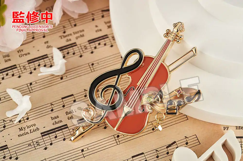 Your Lie in April Brooch Violin 7 cm product photo