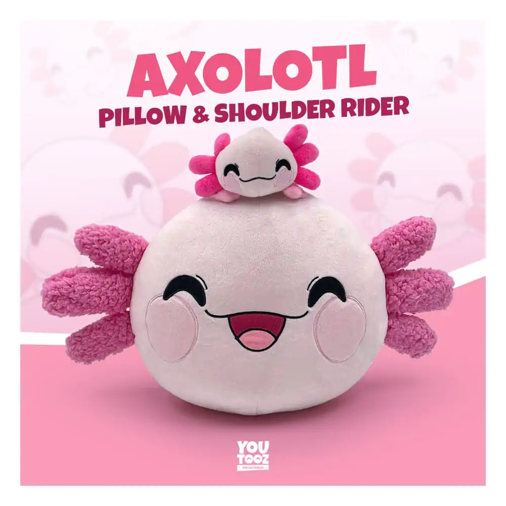 Youtooz Original Plush Figure Axolotl Shoulder Rider 15 cm product photo
