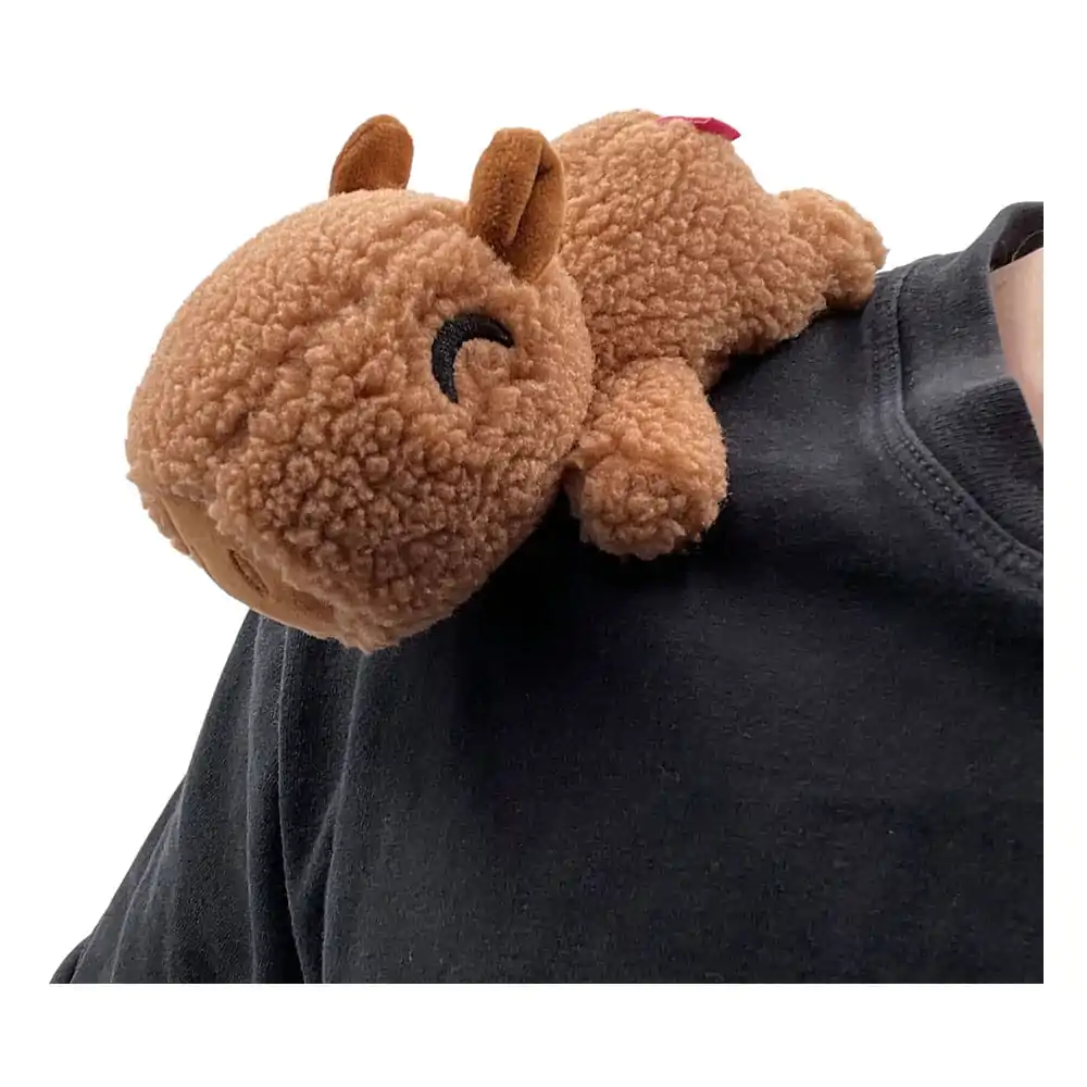 Youtooz Original Plush Figure Capybara Shoulder Rider 15 cm termékfotó