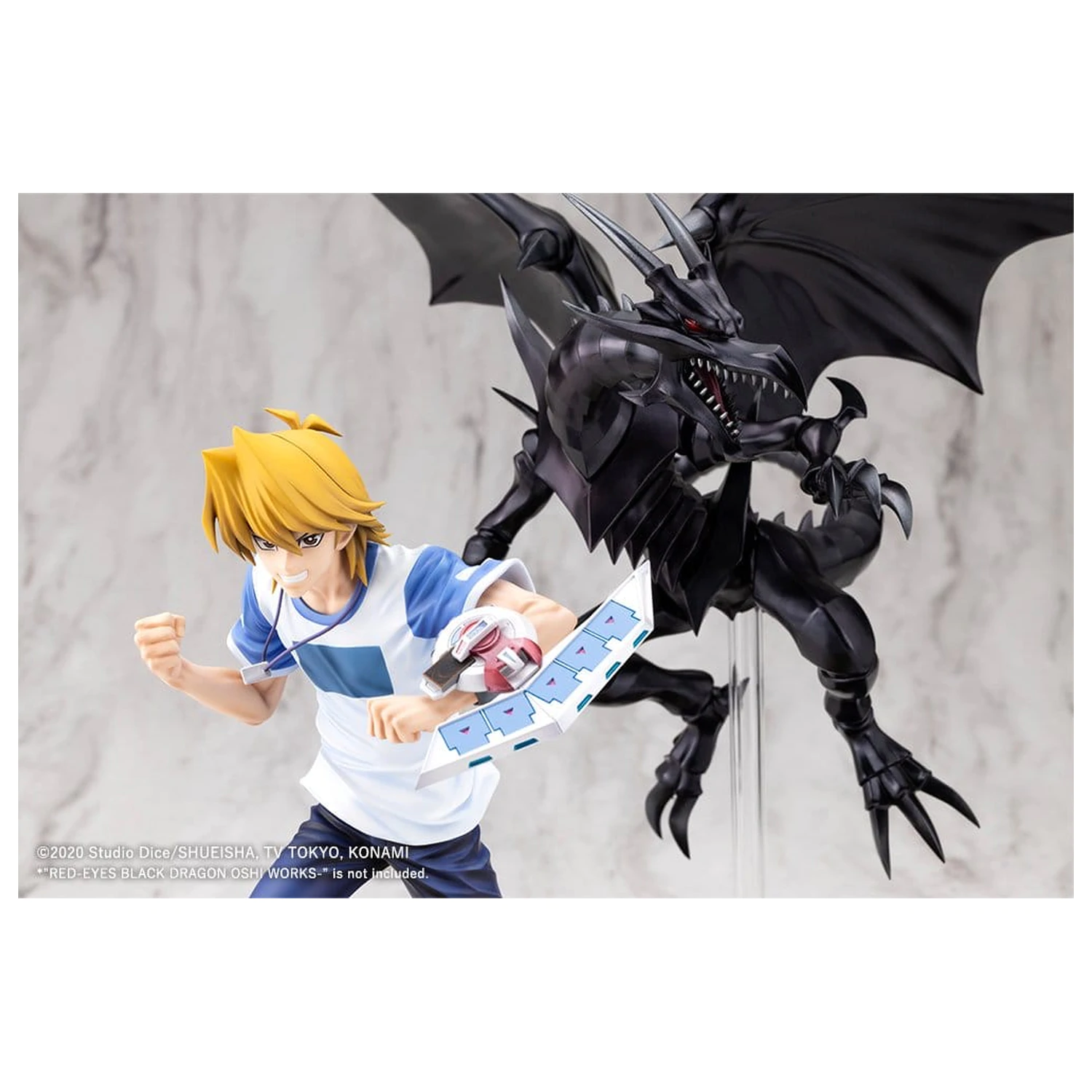 Yu-Gi-Oh! ARTFX J PVC Figure 1/7 Katsuya Jonouchi (Joey Wheeler) Passionate Duelists 22 cm product photo