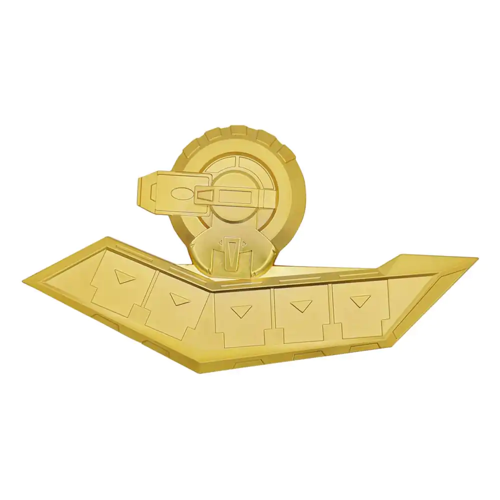 Yu-Gi-Oh! 24K Gold Plated Duel Disk Mini Replica 18 cm product photo