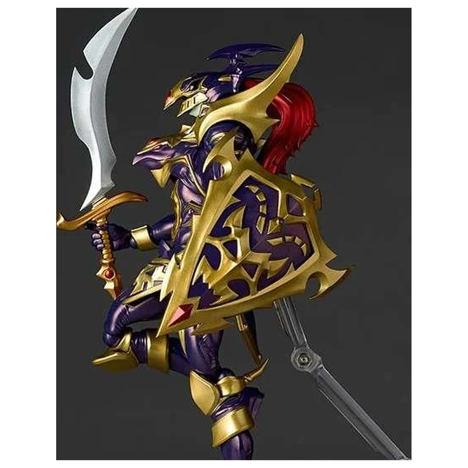 Yu-Gi-Oh! Black Luster Soldier Figure Revoltech 19cm product photo