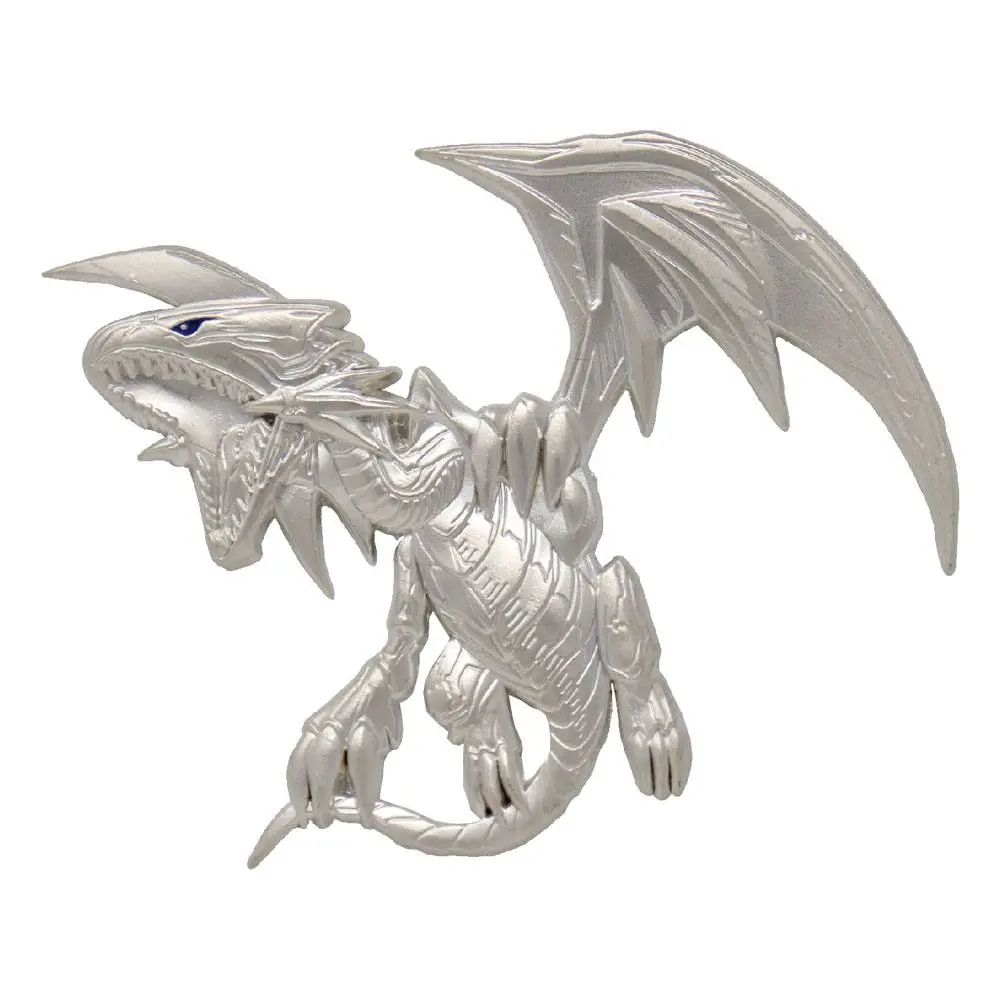 Yu-Gi-Oh! Pin Badge Blue Eyes White Dragon (silver plated) product photo