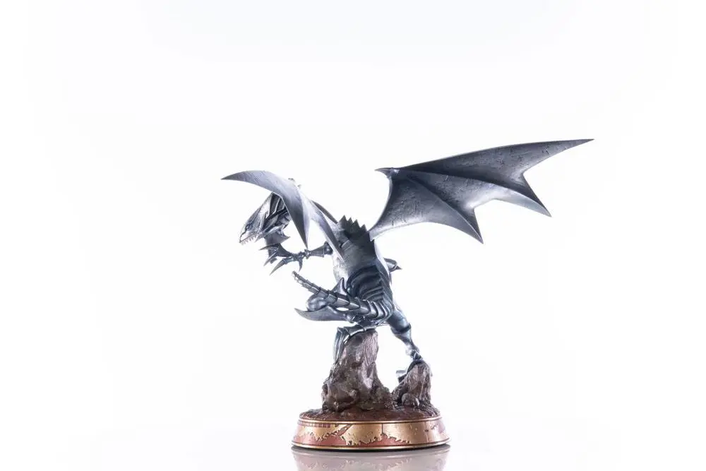 Yu-Gi-Oh! PVC Statue Blue-Eyes White Dragon Silver Edition 35 cm product photo