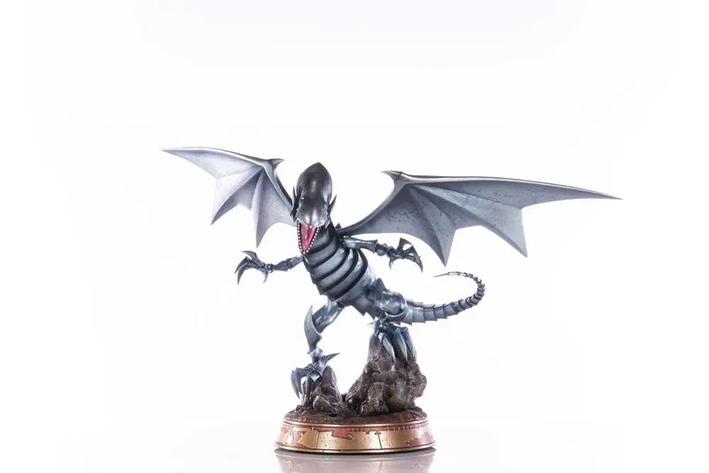Yu-Gi-Oh! PVC Statue Blue-Eyes White Dragon Silver Edition 35 cm product photo