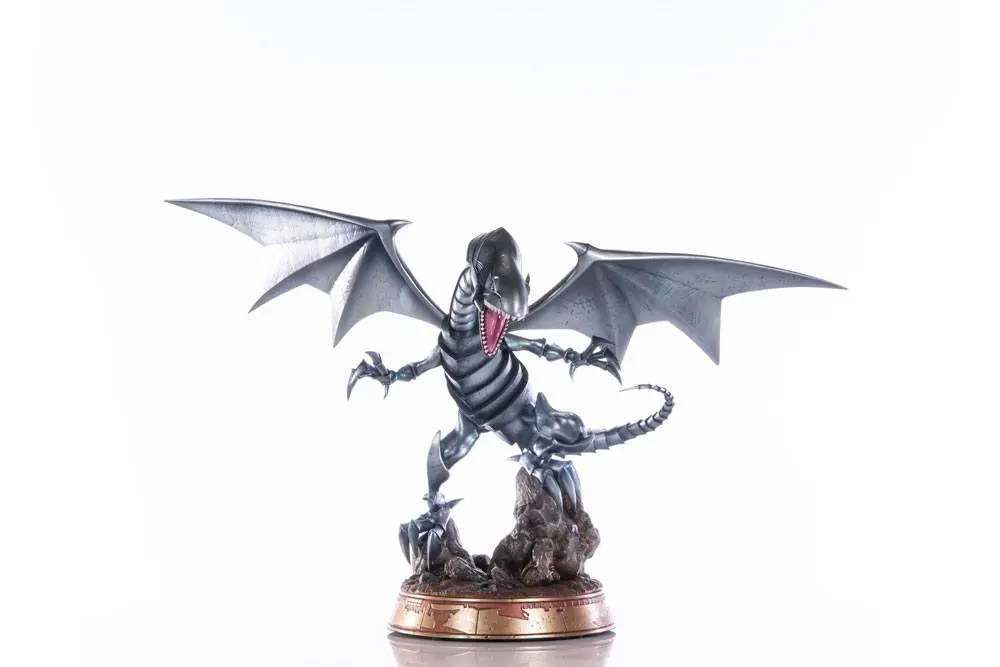 Yu-Gi-Oh! PVC Statue Blue-Eyes White Dragon Silver Edition 35 cm product photo