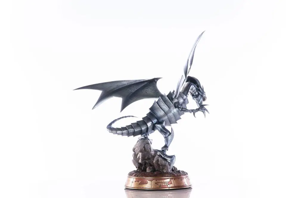 Yu-Gi-Oh! PVC Statue Blue-Eyes White Dragon Silver Edition 35 cm product photo