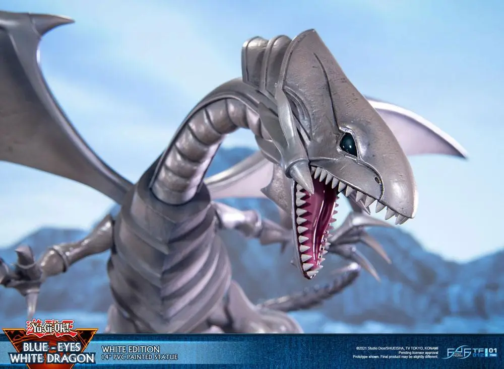 Yu-Gi-Oh! PVC Statue Blue-Eyes White Dragon White Edition 35 cm product photo