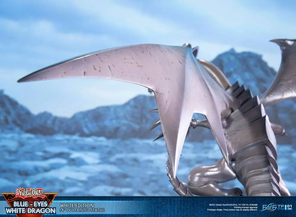 Yu-Gi-Oh! PVC Statue Blue-Eyes White Dragon White Edition 35 cm product photo