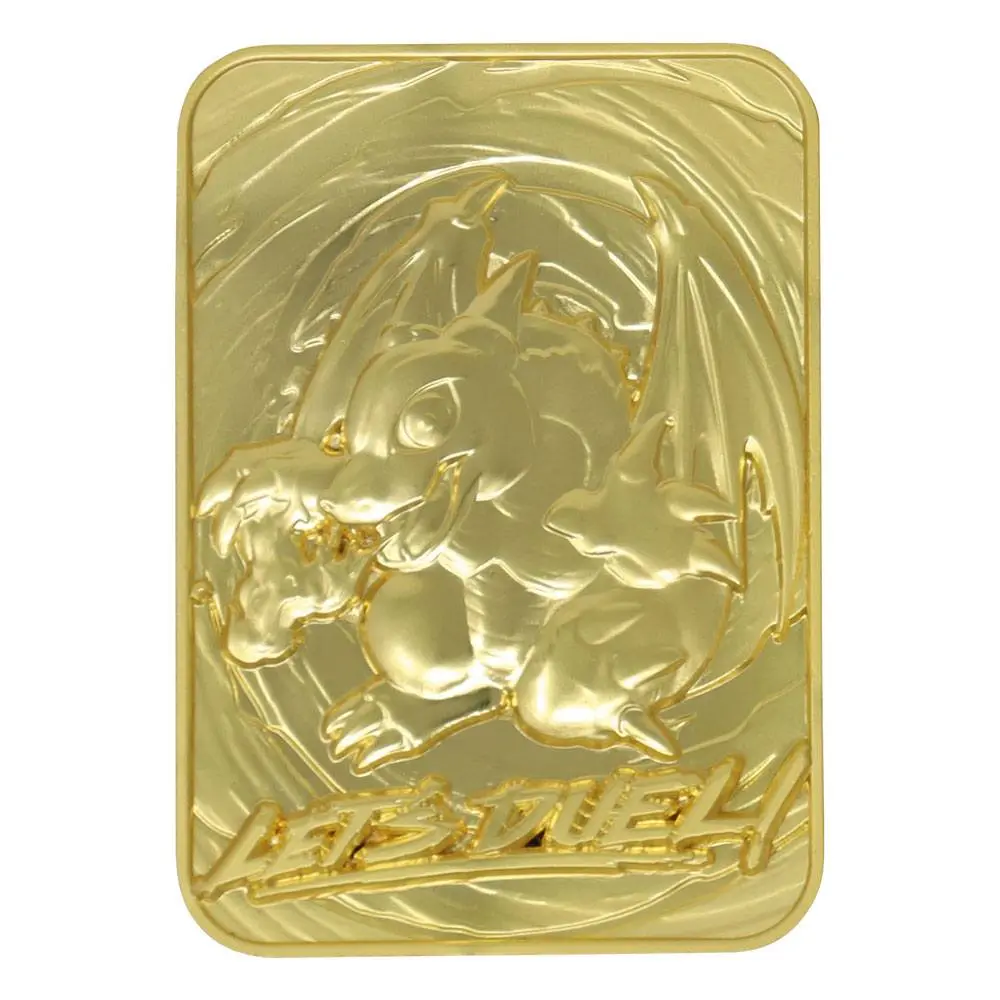 Yu-Gi-Oh! Replica Card Baby Dragon (gold plated) product photo