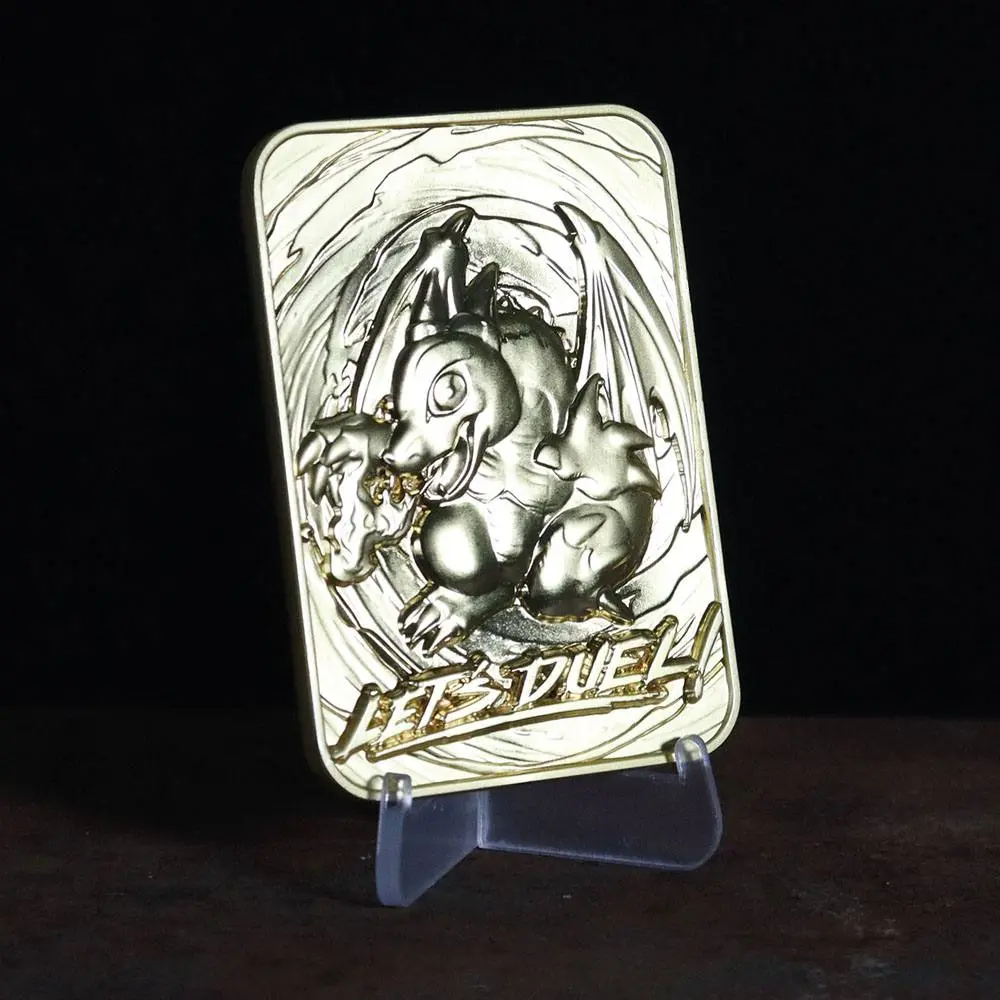 Yu-Gi-Oh! Replica Card Baby Dragon (gold plated) product photo