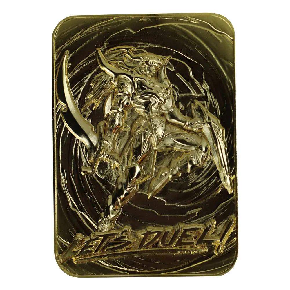 Yu-Gi-Oh! Replica Card Black Luster Soldier (gold plated) product photo