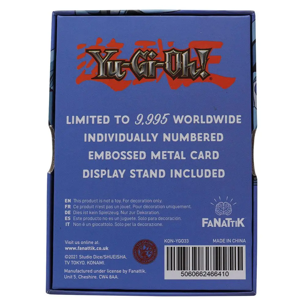 Yu-Gi-Oh! Replica Card Blue Eyes Toon Dragon Limited Edition termékfotó