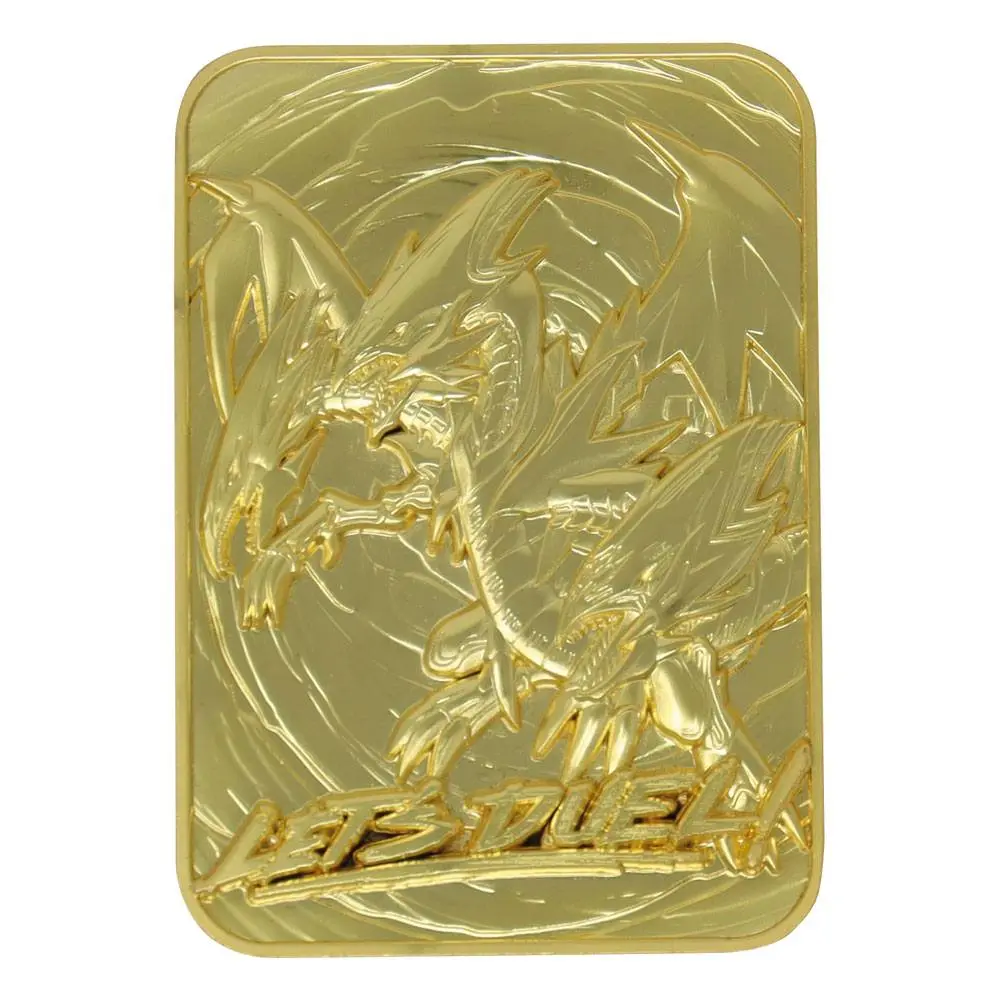 Yu-Gi-Oh! Replica Card Blue Eyes Ultimate Dragon (gold plated) product photo