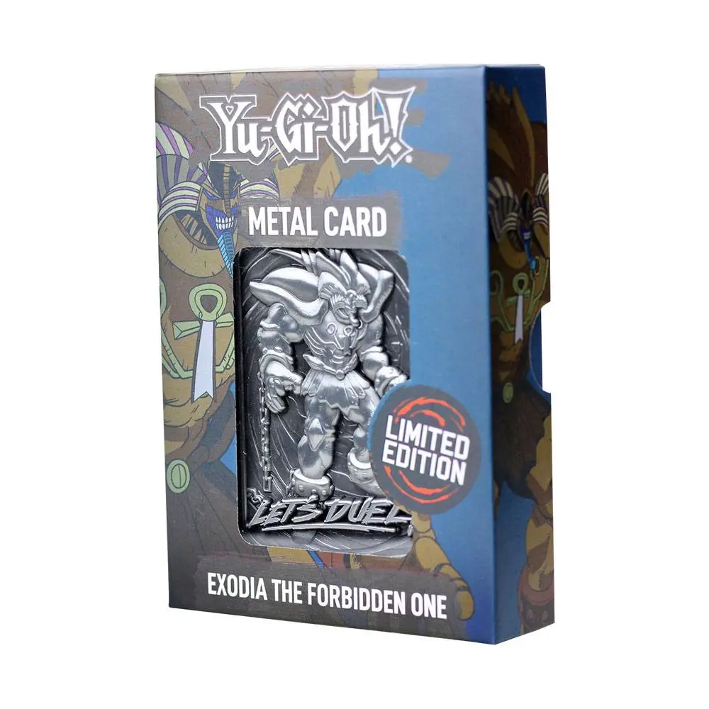 Yu-Gi-Oh! Replica Card Exodia The Forbidden One Limited Edition product photo