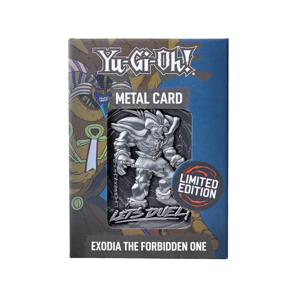 Yu-Gi-Oh! Replica Card Exodia The Forbidden One Limited Edition product photo