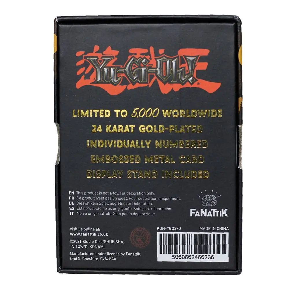 Yu-Gi-Oh! Replica Card Kuriboh (gold plated) product photo