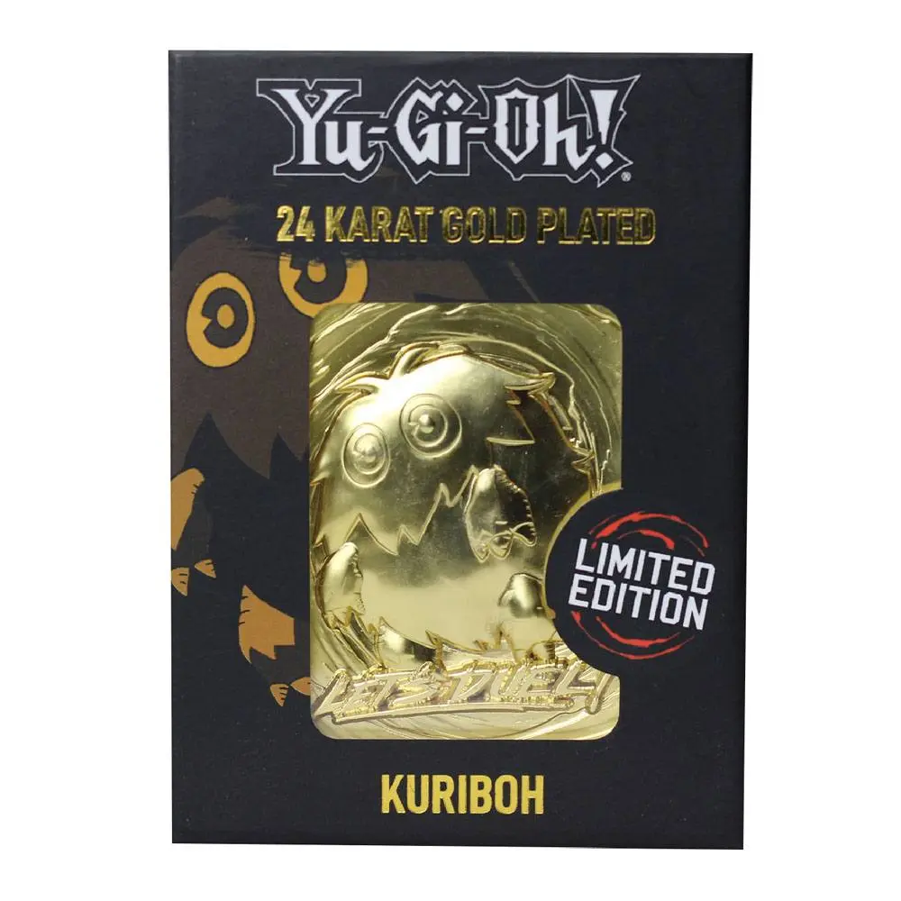 Yu-Gi-Oh! Replica Card Kuriboh (gold plated) product photo