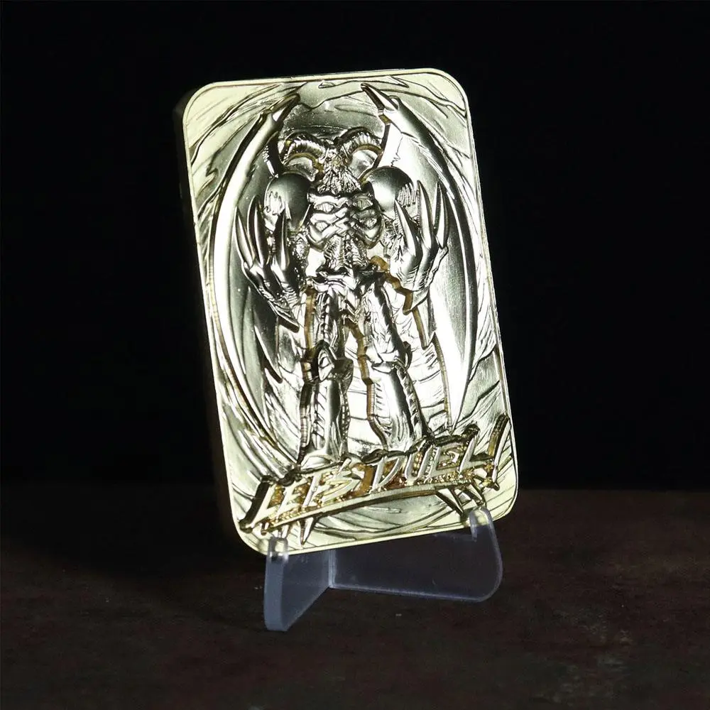 Yu-Gi-Oh! Replica Card Summoned Skull (gold plated) product photo