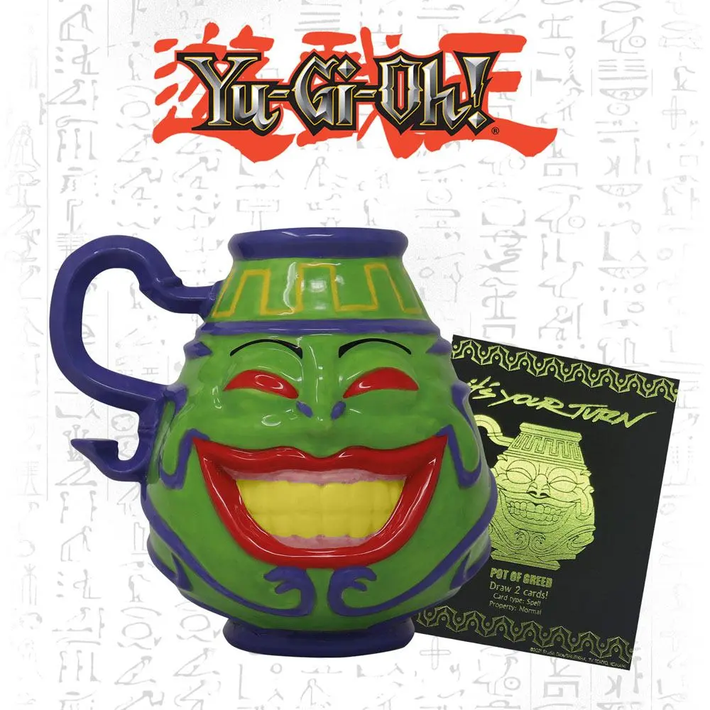 Yu-Gi-Oh! Collectible Tankard Pot of Greed Limited Edition termékfotó