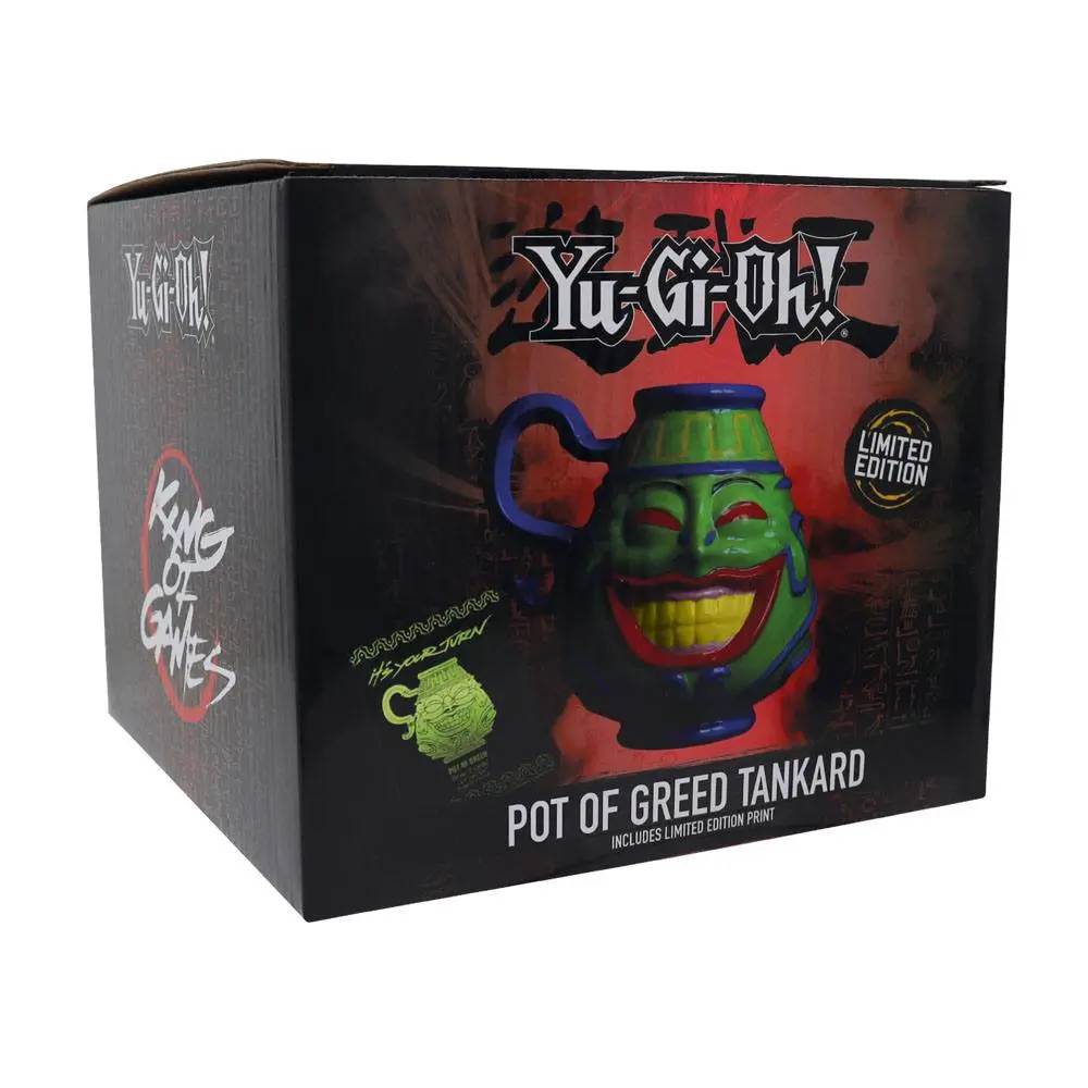 Yu-Gi-Oh! Collectible Tankard Pot of Greed Limited Edition termékfotó