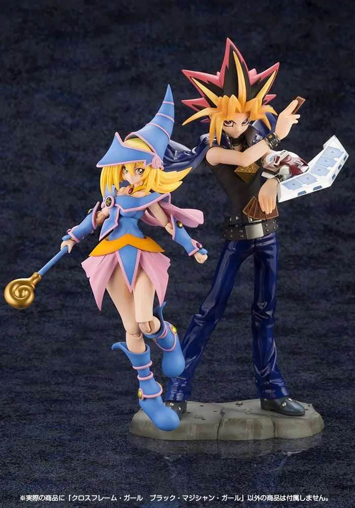 Yu-Gi-Oh! Crossframe Girl Plastic Model Kit Dark Magician Girl 18 cm product photo