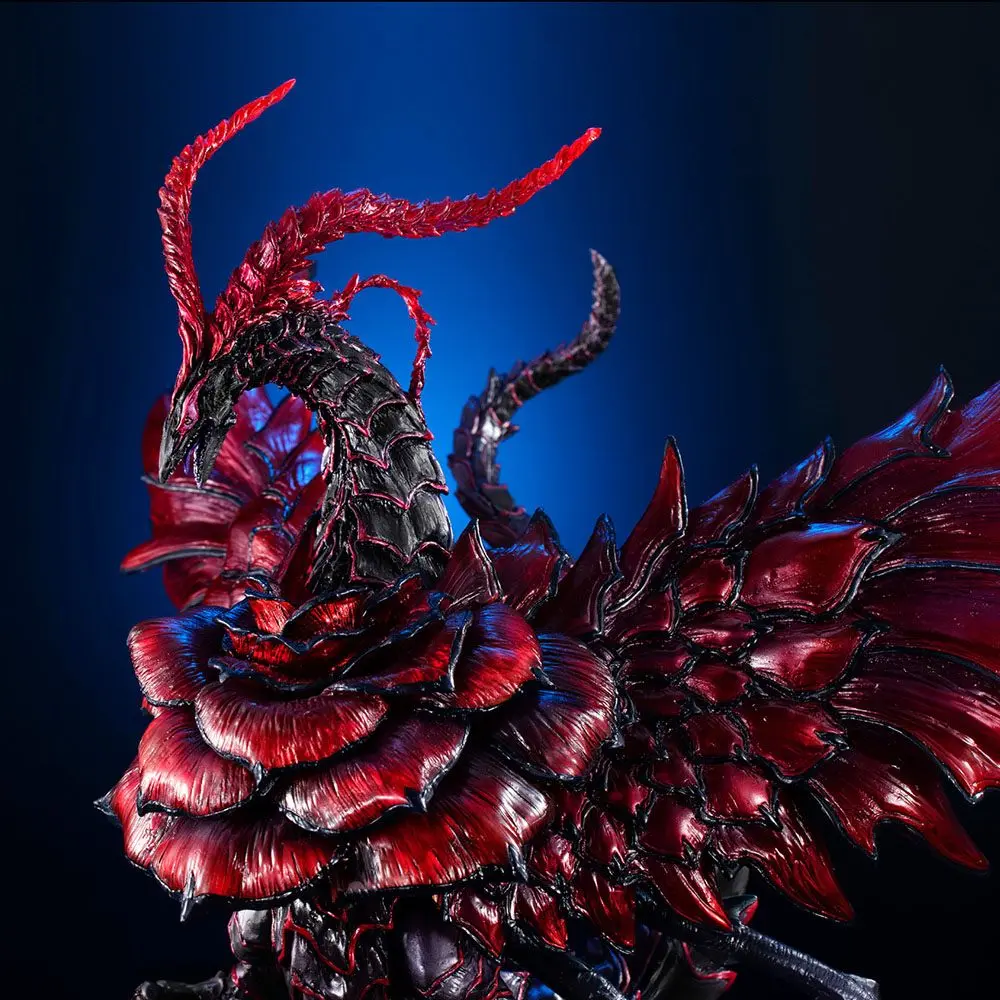 Yu-Gi-Oh! Duel 5D's Monsters Art Works Monsters PVC Statue Black Rose Dragon 28 cm product photo