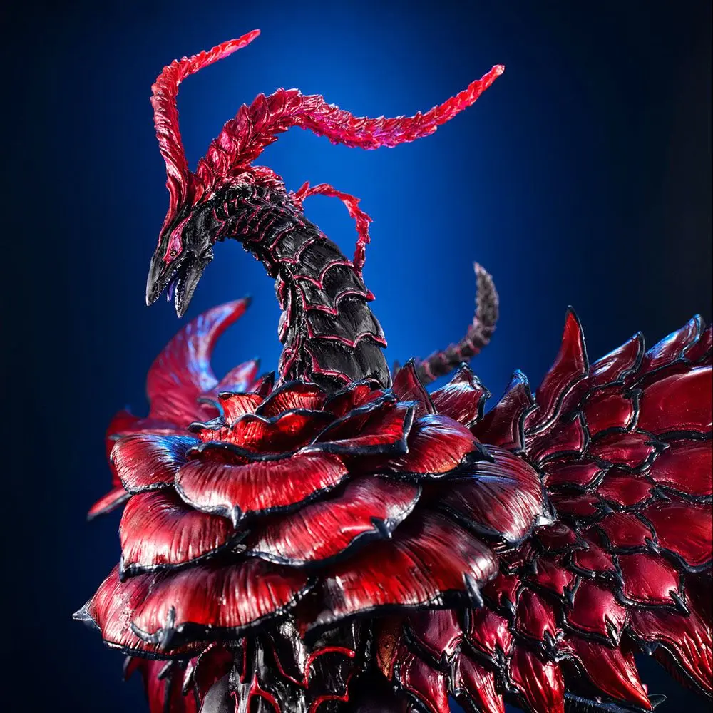 Yu-Gi-Oh! Duel 5D's Monsters Art Works Monsters PVC Statue Black Rose Dragon 28 cm product photo