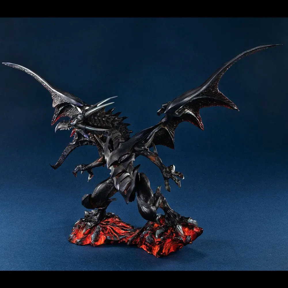 Yu-Gi-Oh! Duel Monsters Art Works Monsters PVC Statue Red-eyes Black Dragon 32 cm product photo
