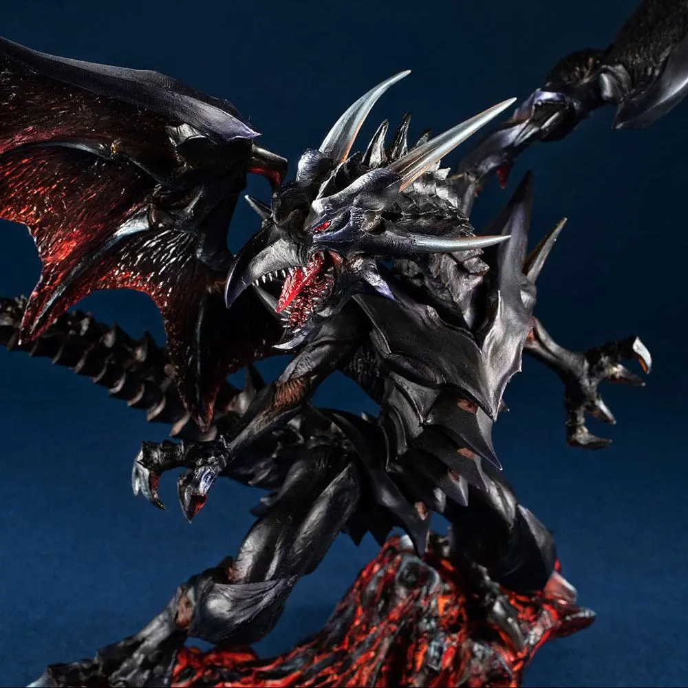 Yu-Gi-Oh! Duel Monsters Art Works Monsters PVC Statue Red-eyes Black Dragon 32 cm product photo
