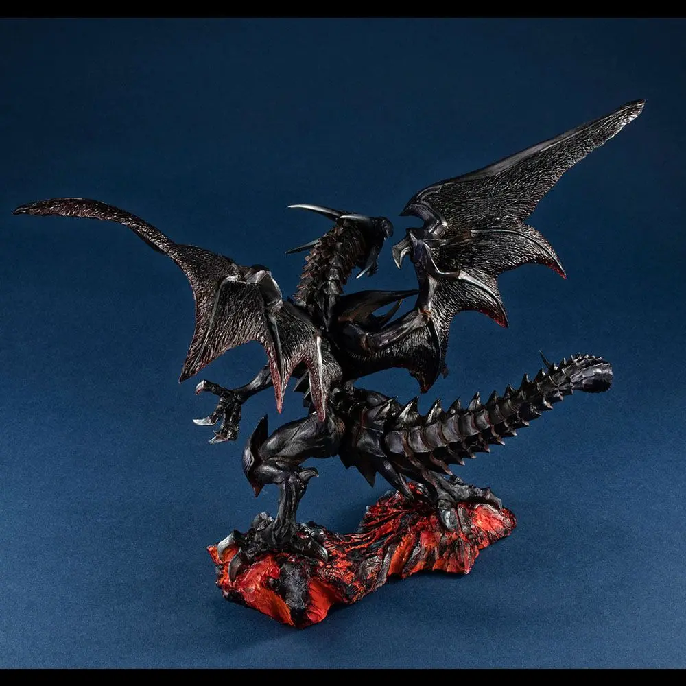 Yu-Gi-Oh! Duel Monsters Art Works Monsters PVC Statue Red-eyes Black Dragon 32 cm product photo