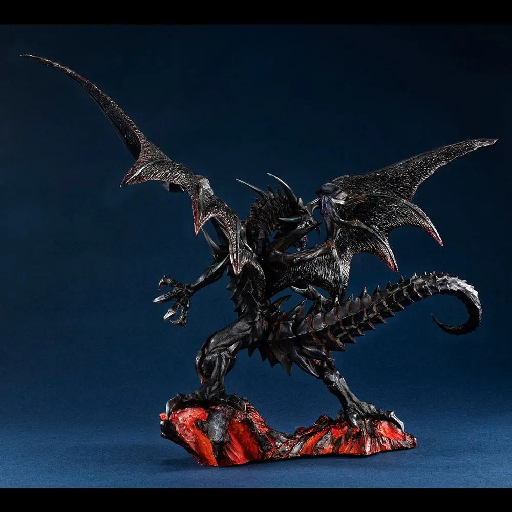 Yu-Gi-Oh! Duel Monsters Art Works Monsters PVC Statue Red-eyes Black Dragon 32 cm product photo