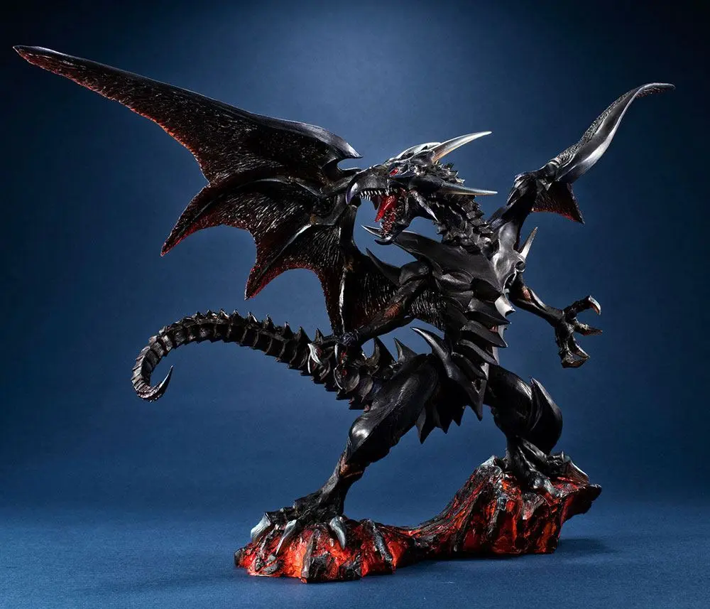 Yu-Gi-Oh! Duel Monsters Art Works Monsters PVC Statue Red-eyes Black Dragon 32 cm product photo
