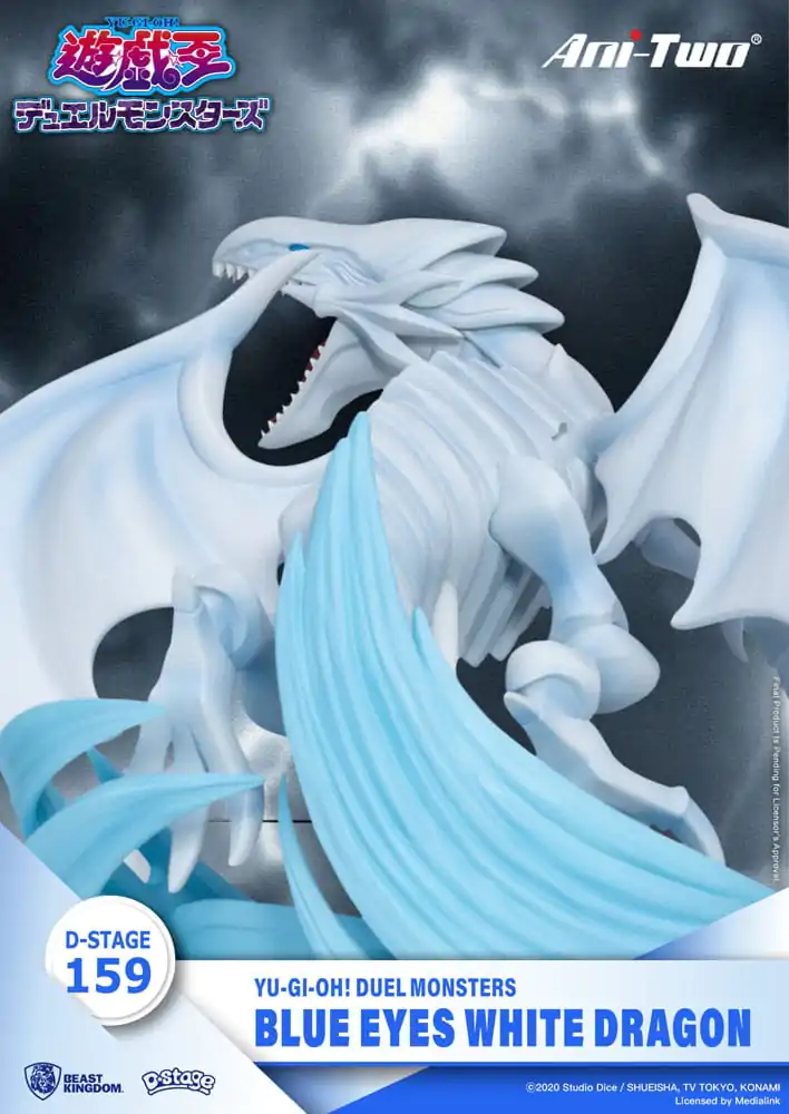 Yu-Gi-Oh! Duel Monsters D-Stage PVC Diorama Blue Eyes White Dragon 15 cm product photo