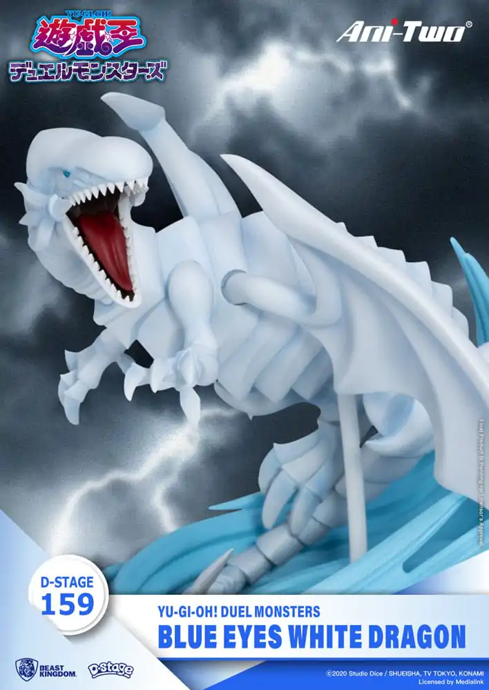 Yu-Gi-Oh! Duel Monsters D-Stage PVC Diorama Blue Eyes White Dragon 15 cm product photo