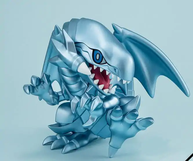 Yu-Gi-Oh! Duel Monsters Megatoon PVC Statue Blue Eyes White Dragon 12 cm termékfotó