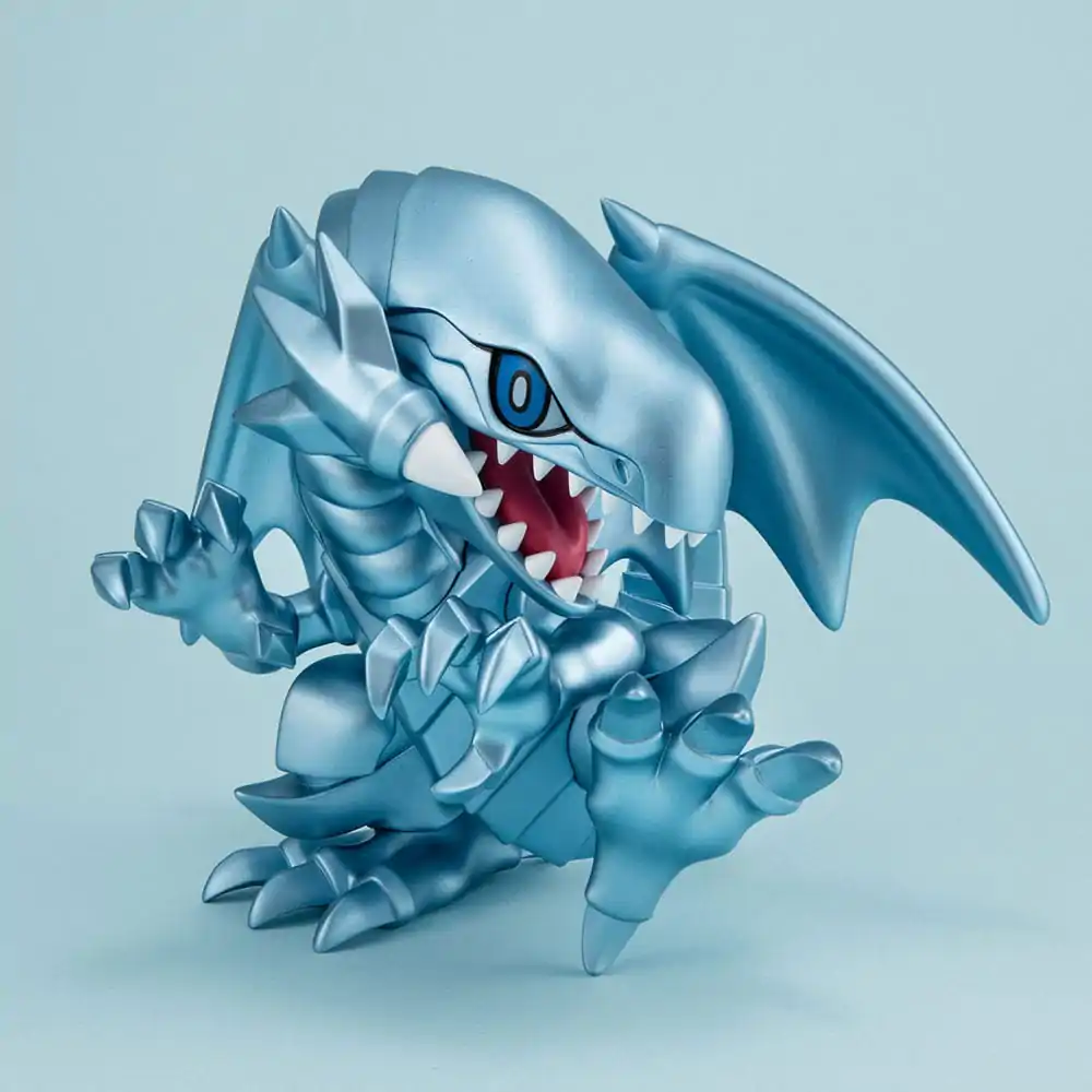 Yu-Gi-Oh! Duel Monsters Megatoon PVC Statue Blue Eyes White Dragon 12 cm termékfotó