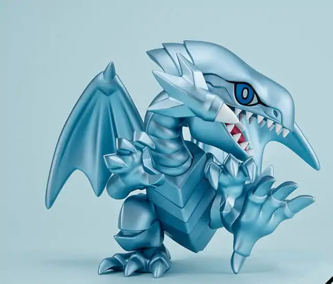 Yu-Gi-Oh! Duel Monsters Megatoon PVC Statue Blue Eyes White Dragon 12 cm termékfotó