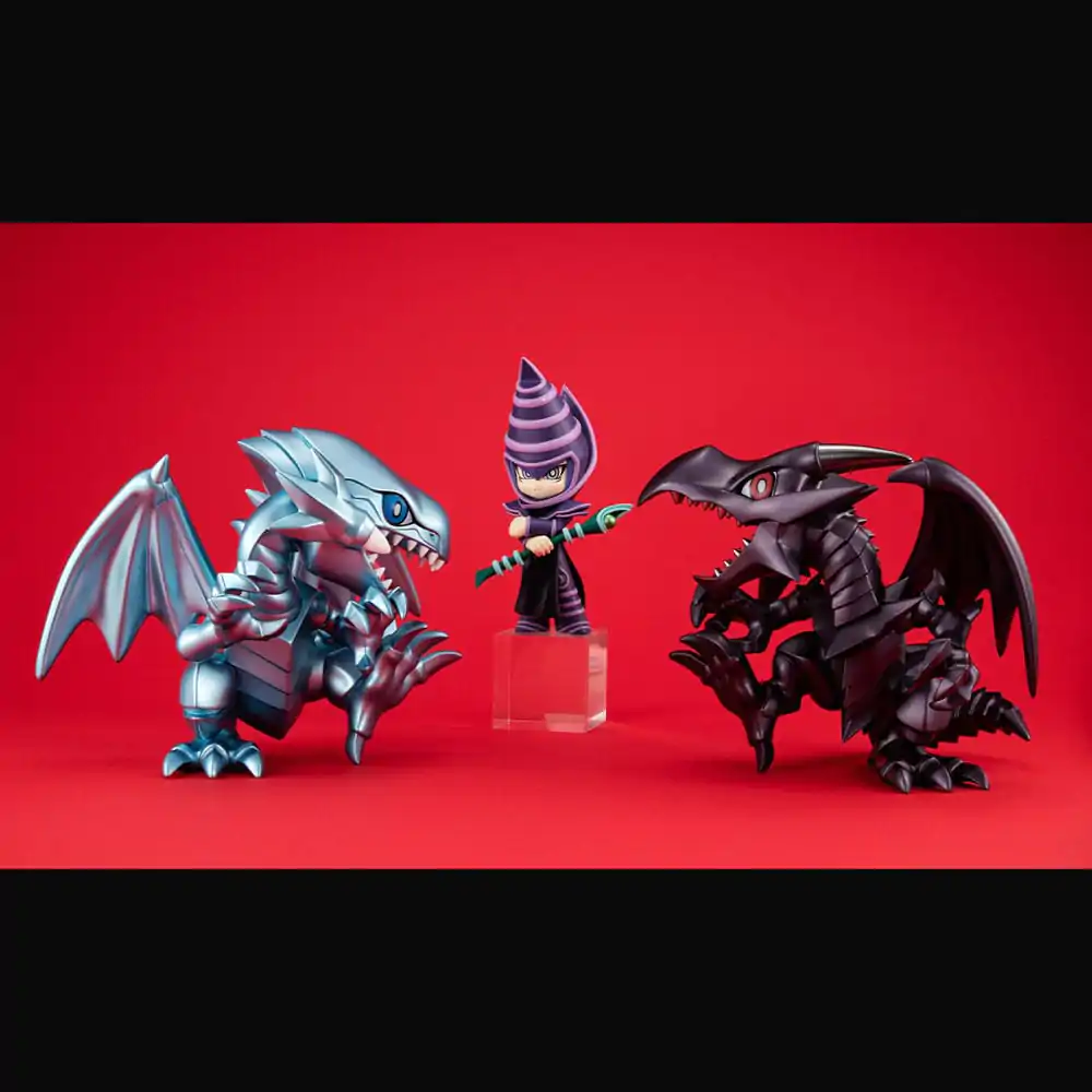 Yu-Gi-Oh! Duel Monsters Megatoon PVC Statue Red Eyes Black Dragon & The Winged Dragon of Ra 13 cm (with gift) product photo