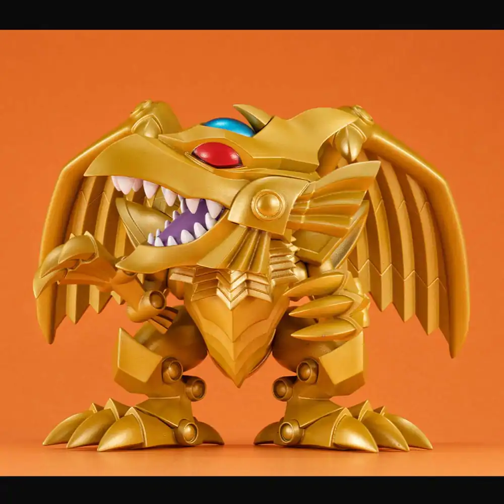 Yu-Gi-Oh! Duel Monsters Megatoon PVC Statue Red Eyes Black Dragon & The Winged Dragon of Ra 13 cm (with gift) product photo