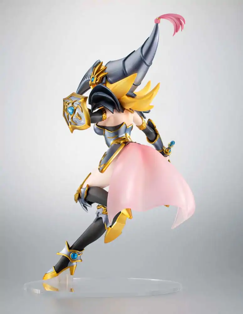 Yu-Gi-Oh! Duel Monsters Monsters Chronicle Art Works PVC Statue Dark Magician Girl the Dragon Knight 22 cm product photo