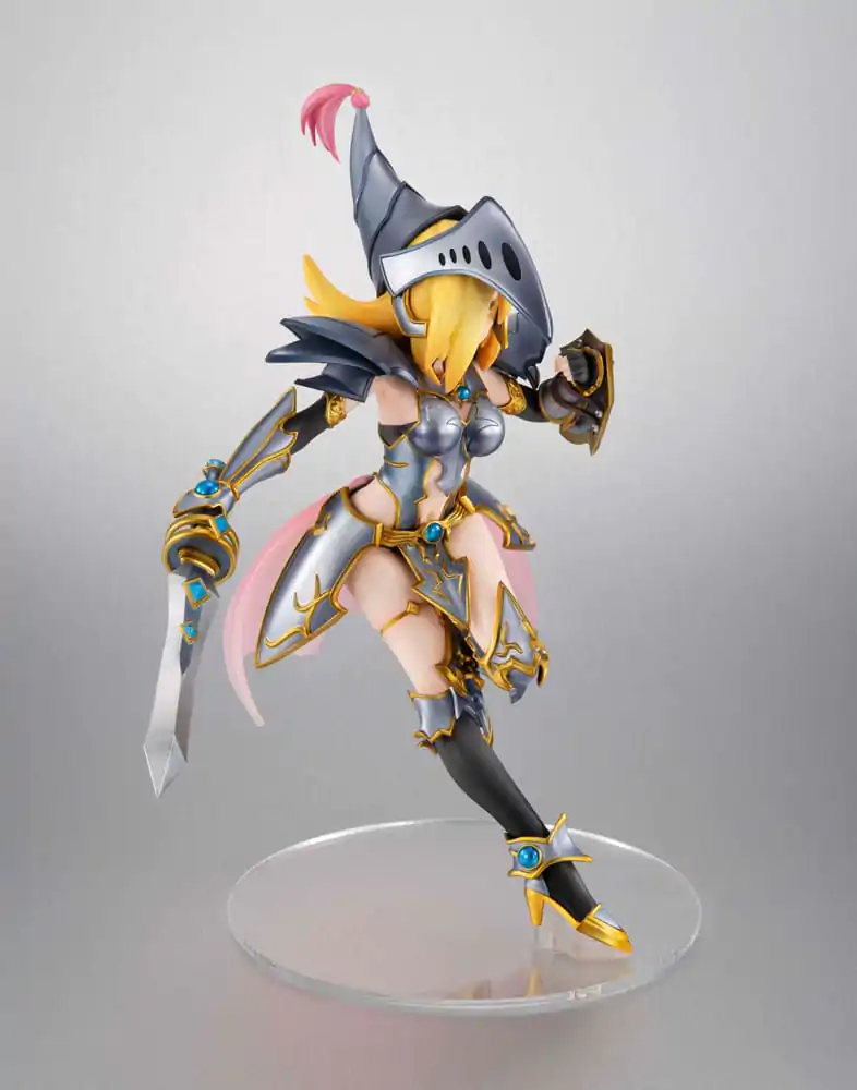 Yu-Gi-Oh! Duel Monsters Monsters Chronicle Art Works PVC Statue Dark Magician Girl the Dragon Knight 22 cm product photo