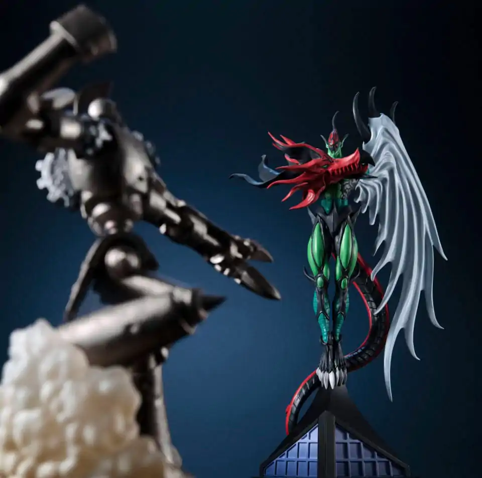 Yu-Gi-Oh! Duel Monsters Monsters Chronicle GX E PVC Statue Hero Flame Wingman 16 cm product photo