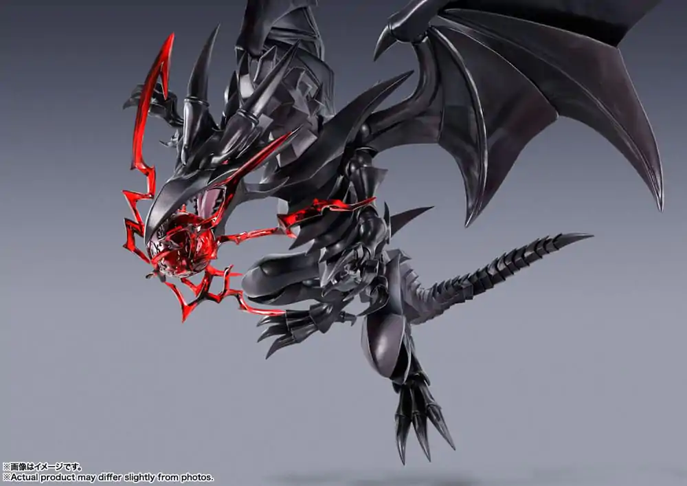 Yu-Gi-Oh! Duel Monsters S.H. Monster Arts Action Figure Red-Eyes-Black Dragon 22 cm product photo