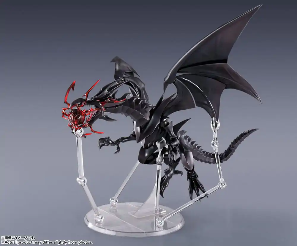 Yu-Gi-Oh! Duel Monsters S.H. Monster Arts Action Figure Red-Eyes-Black Dragon 22 cm product photo