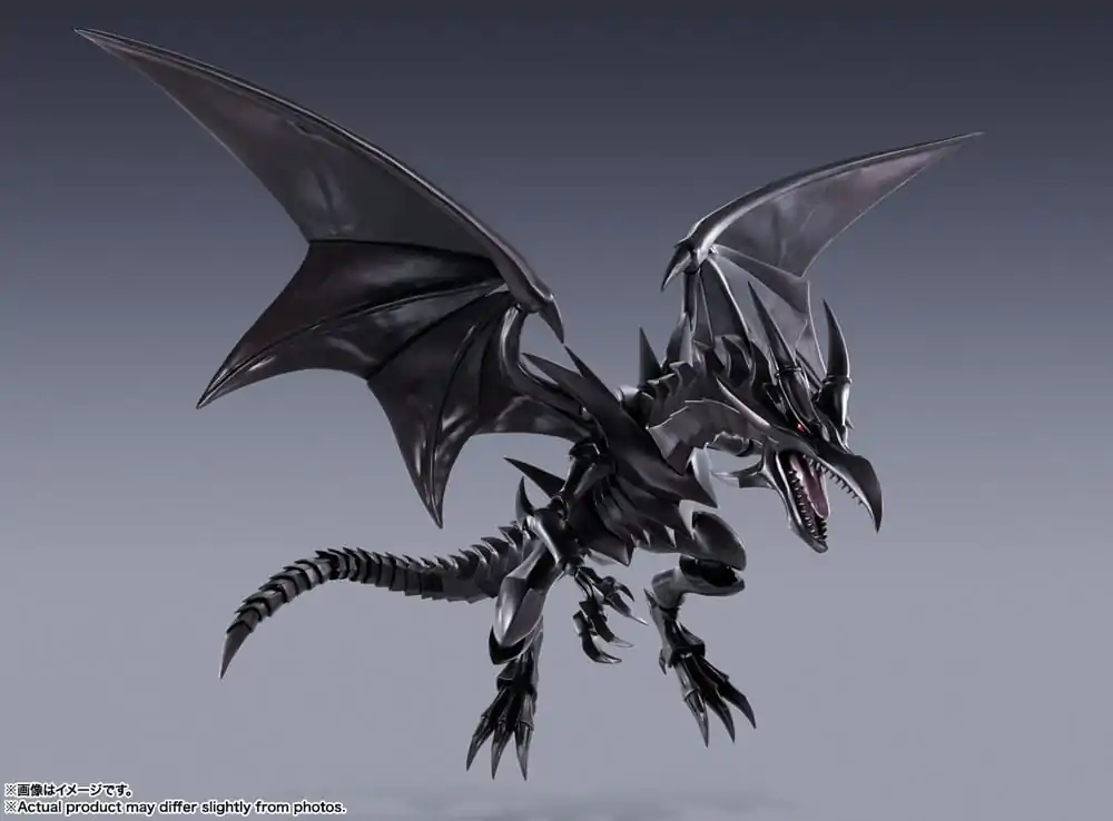 Yu-Gi-Oh! Duel Monsters S.H. Monster Arts Action Figure Red-Eyes-Black Dragon 22 cm product photo