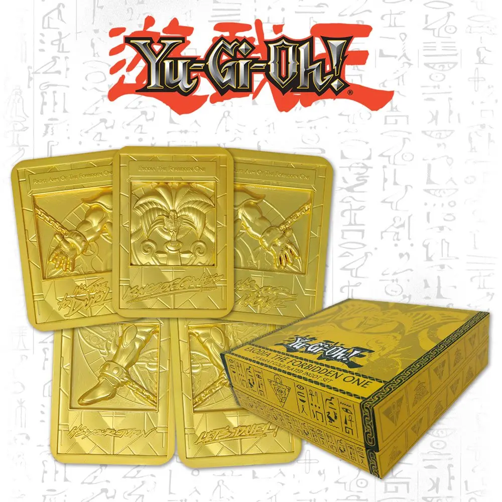 Yu-Gi-Oh! Exodia the Forbidden One Ingot Set (gold plated) termékfotó